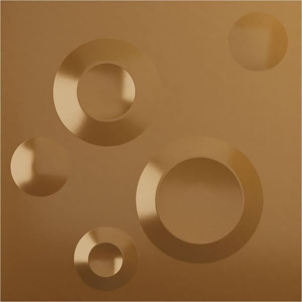 Ekena Millwork 11 7/8in. W x 11 7/8in. H Cole EnduraWall Decorative 3D Wall Panel Covers 0.98 Sq. Ft. WP12X12CODVG - main